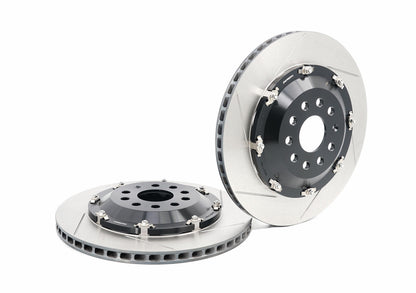 Paragon 2-piece Rotors Rear Pair 350mm x 22mm (13.78" x 0.87") - Audi RS3 (8V / 8V.5) Inc. Caliper Carrier