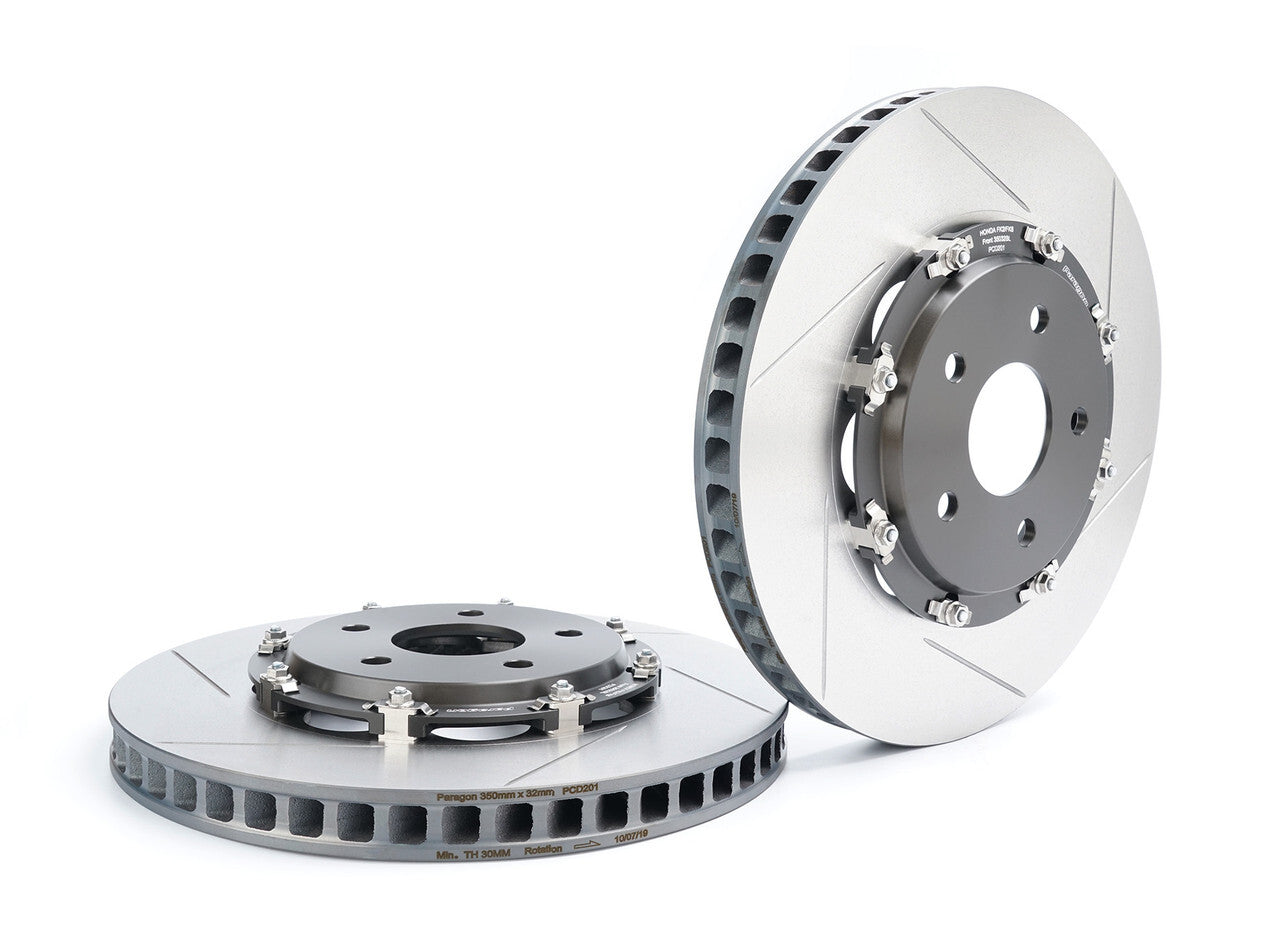 Paragon 2-piece Rotors Front Pair 300mm x 25mm  - Honda Integra Type R DC5