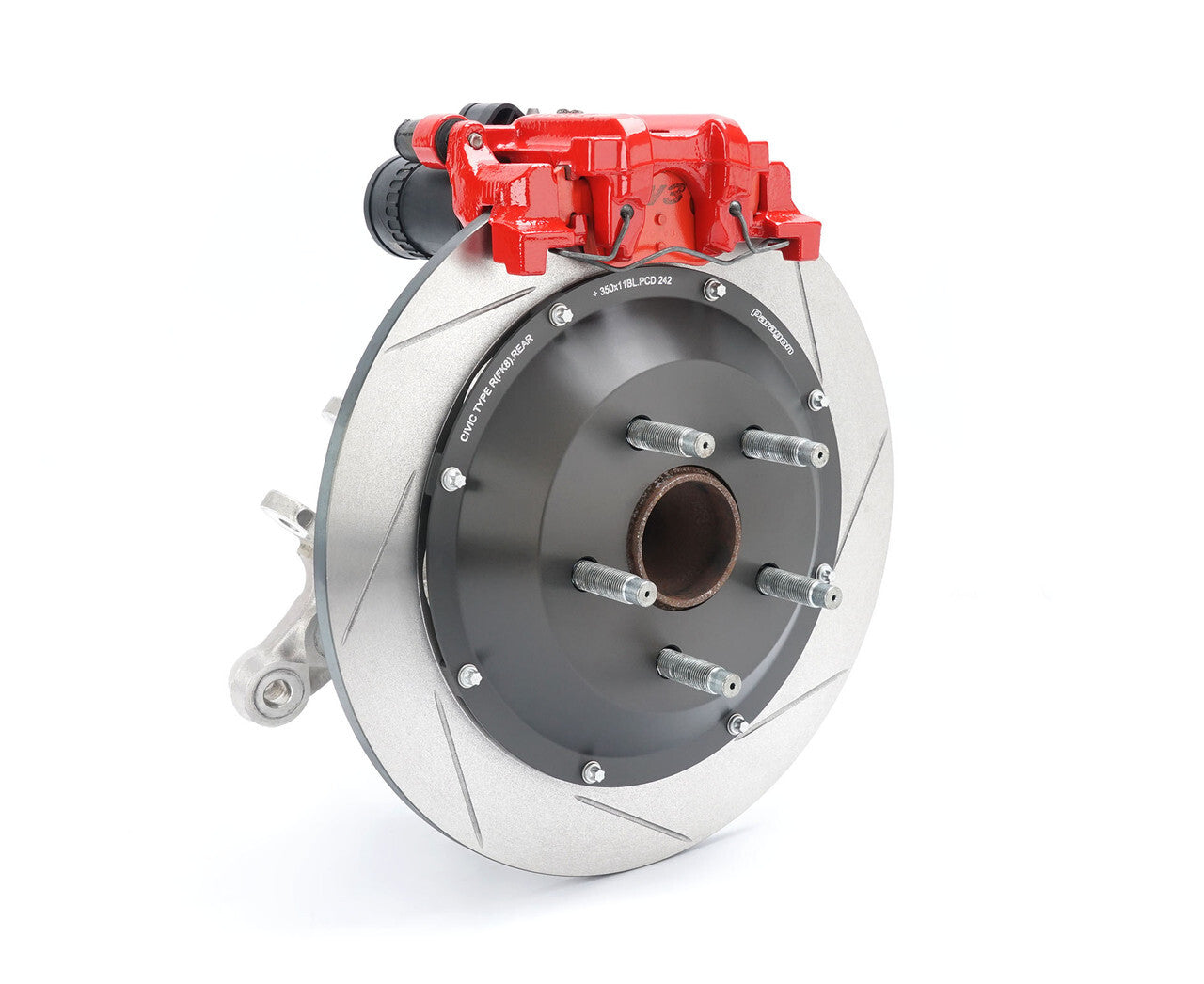 Paragon 2-piece Rotors Rear Pair 350x11mm - Honda Civic Type R FK8 / FL5 - Larger Rotor