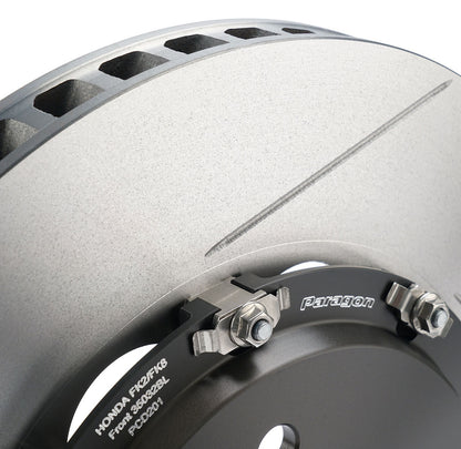 Paragon 2-piece Rotors Front Pair 350mm x 32mm - Mercedes-Benz CLA 45 (C117) / A45 (W176) AMG