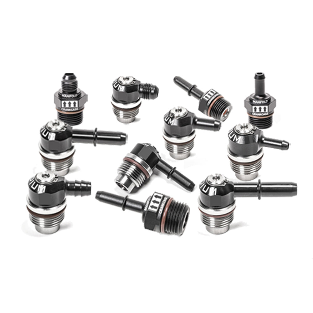 Radium 20-0530 PCV Valve, 10AN ORB to 3/8" (9.5mm) Barb - Radium Engineering | Coore Australia