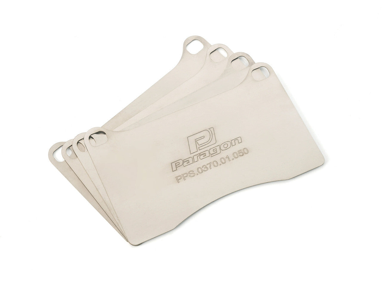 Paragon PPS370 Titanium Brake Pad Shims (Suit Brembo  4 pot STI,  Civic Type R)