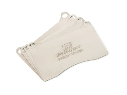 Paragon PPS370 Titanium Brake Pad Shims (Suit Brembo  4 pot STI,  Civic Type R)