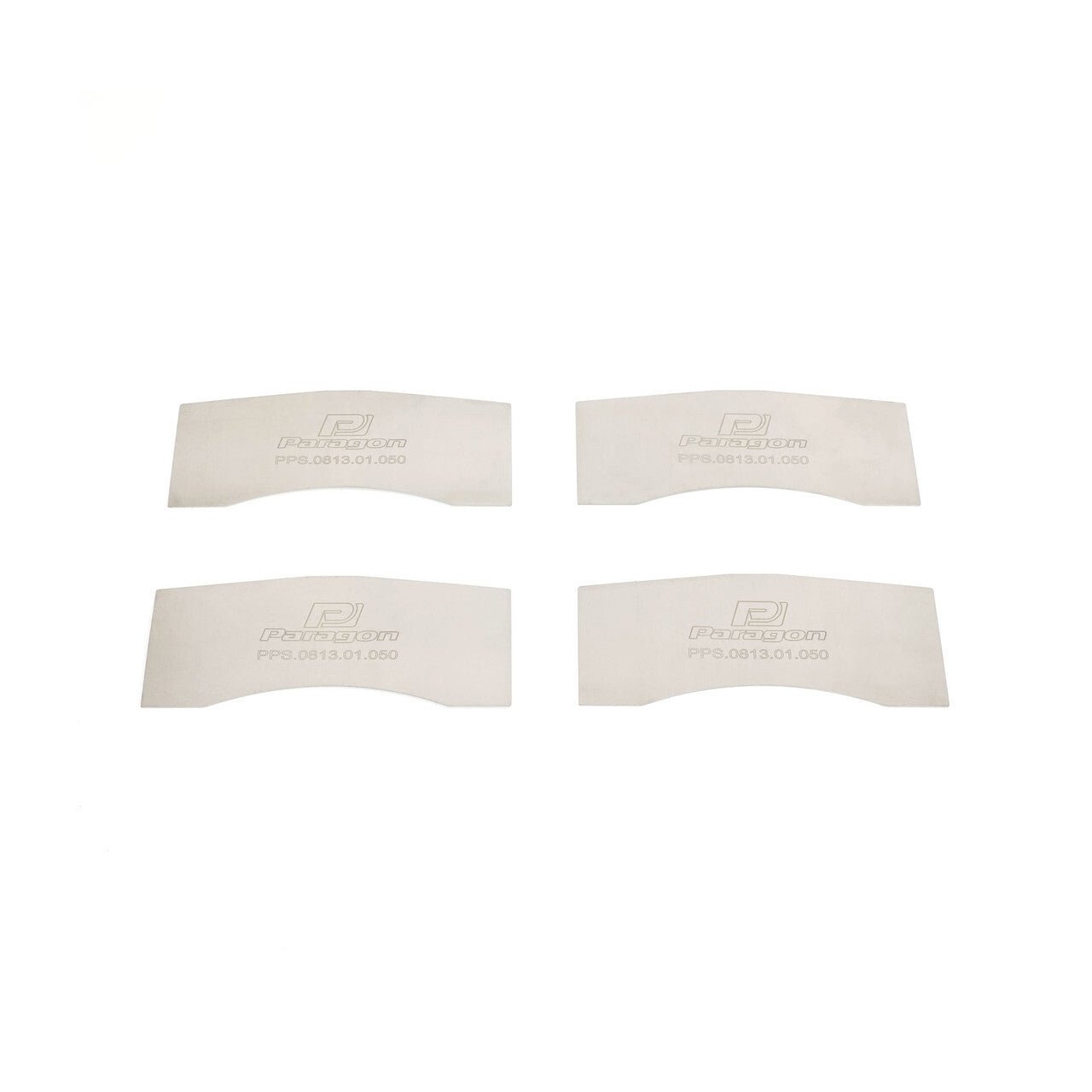 Paragon PPS813 Titanium Brake Pad Shims Suit Alcon CRB343/332, AP Racing