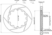 Paragon Rotor Rings 355mm x 28mm - P.C.D. 215.9mm - D55