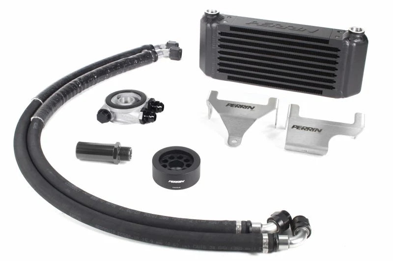 PERRIN Oil Cooler Full Kit - 2015-2021 Subaru WRX