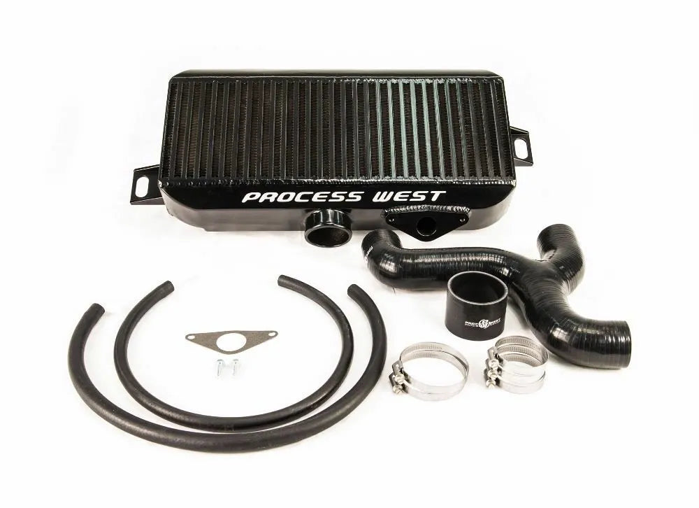 Process West Top Mount Intercooler (STi 08-21) Black