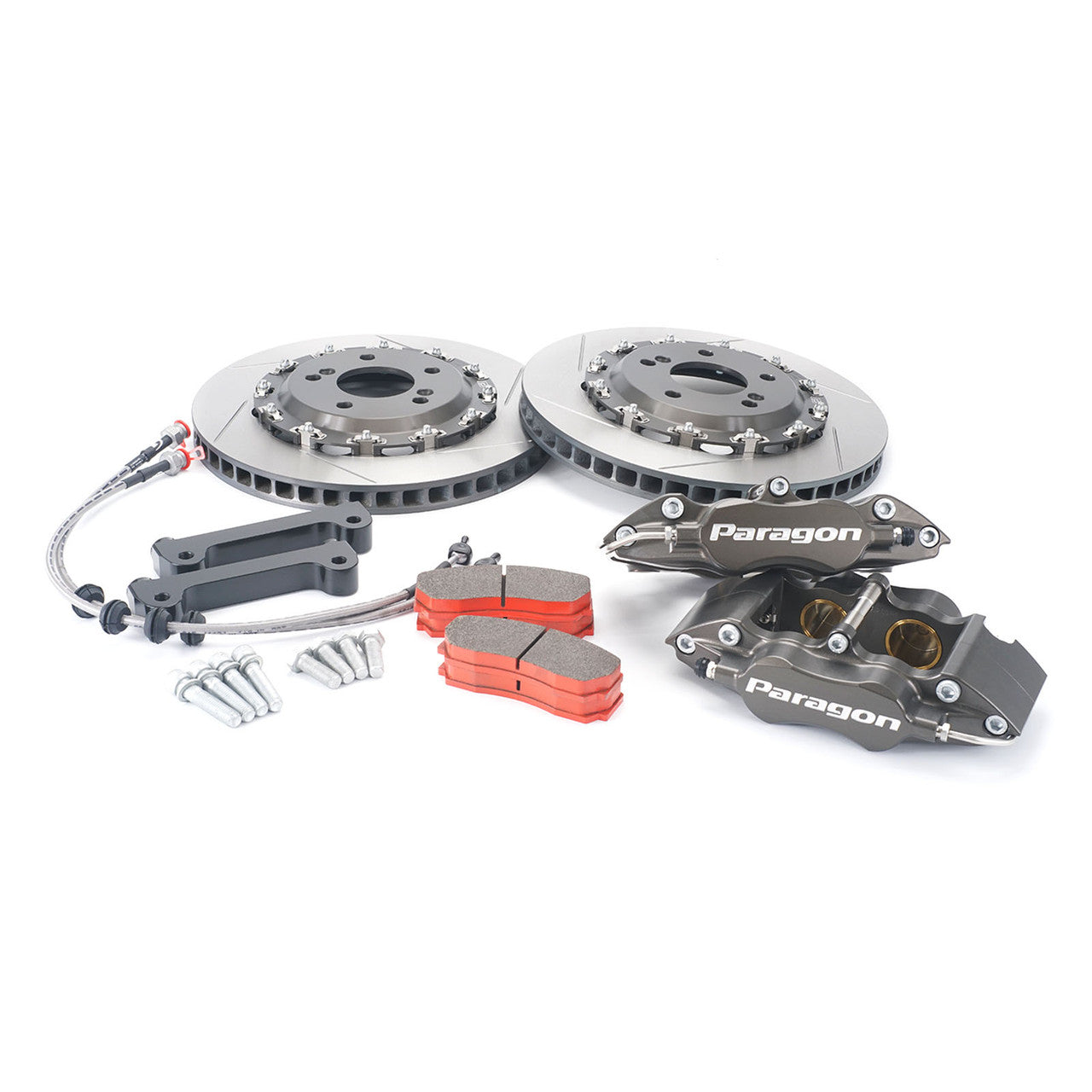 PARAGON 4-Piston Front Big Brake Kit – Subaru WRX / STI (GC/GD/GR/VA)