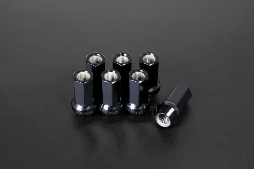 Hardrace SCM440 motorsport wheel nuts M12 x 1.5 45mm open end