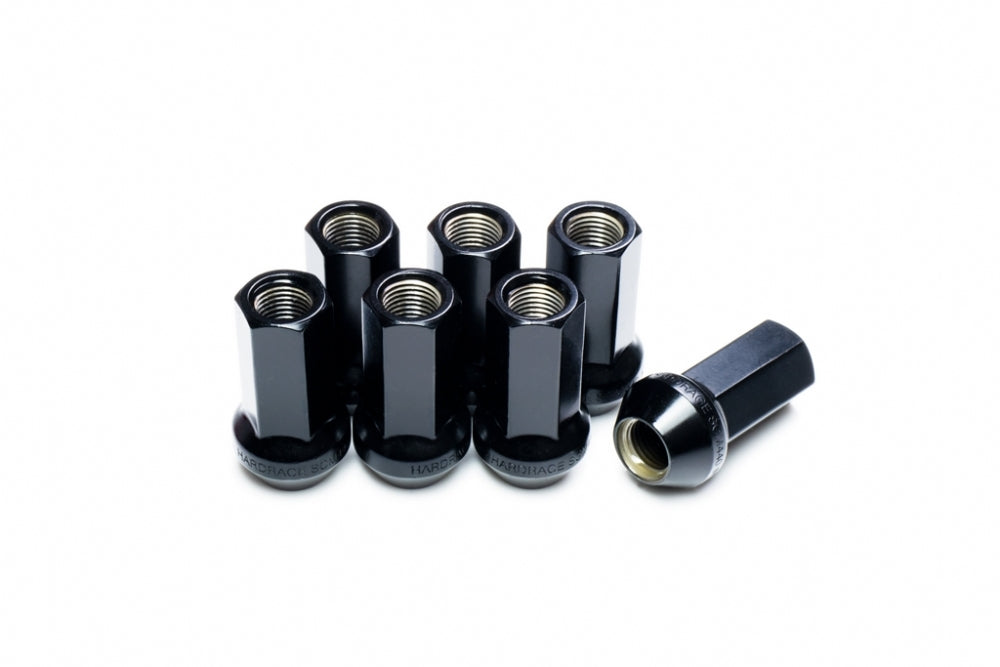 Hardrace SCM440 motorsport wheel nuts M12 x 1.5 45mm open end – view 3