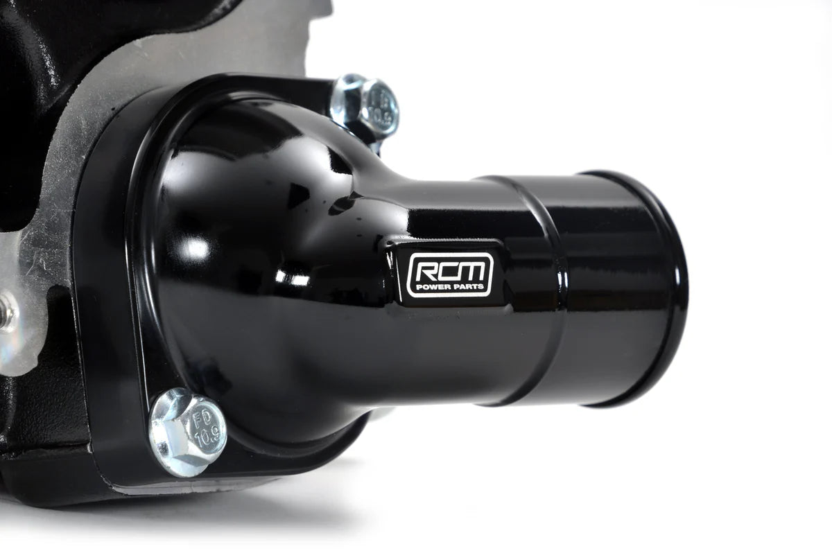 RCM Black Series Water Pump Thermostat Housing