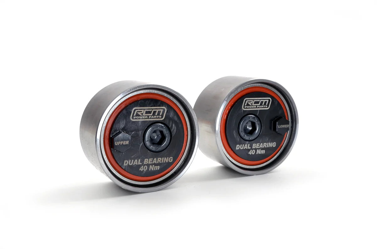 RCM Eccentric Adjustable Idler Dual Bearing Set