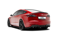Tesla Model 3 Dry Carbon Fiber Side Skirts V1 2019-2023
