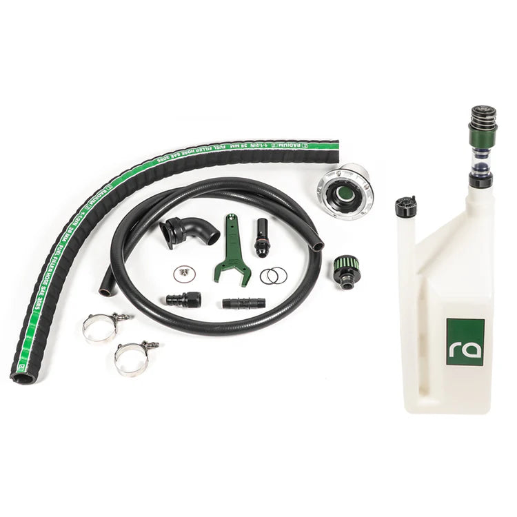 Radium Complete Refueling Kits with Dump can 1.5" Dry Break