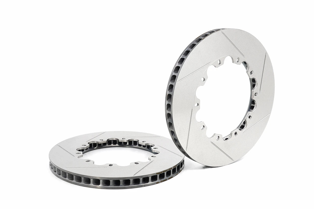 Paragon Performance Rotor Rings 345mm x 28mm — P.C.D. 223mm — 10x8.1mm Oval Mounting — D50 (Pair)