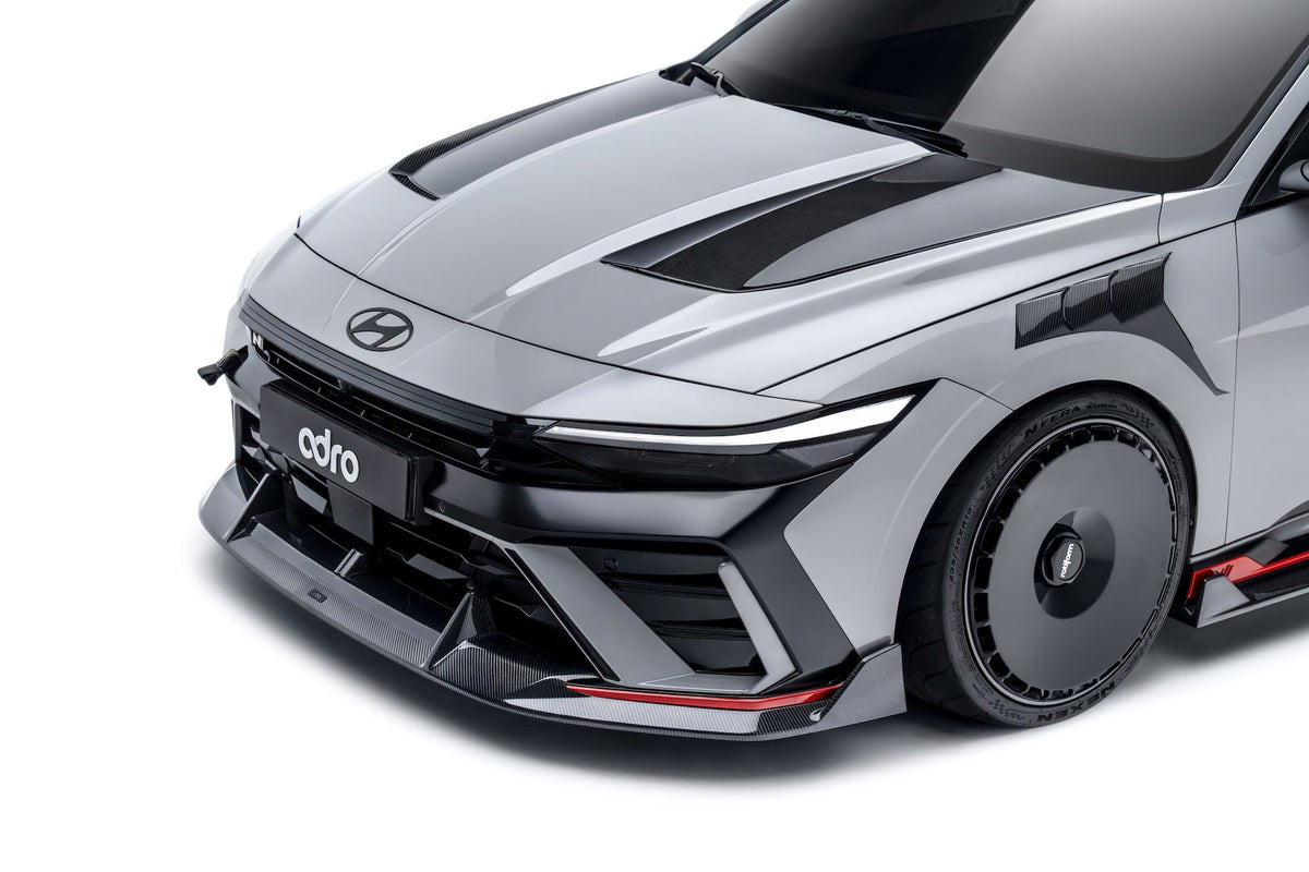Final Edition Carbon Fiber Front Lip for Hyundai i30N Sedan / Elantra N Facelift 2024+