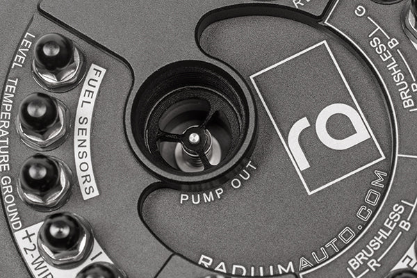 Radium MK4 Supra fuel pump hanger integrated check valve
