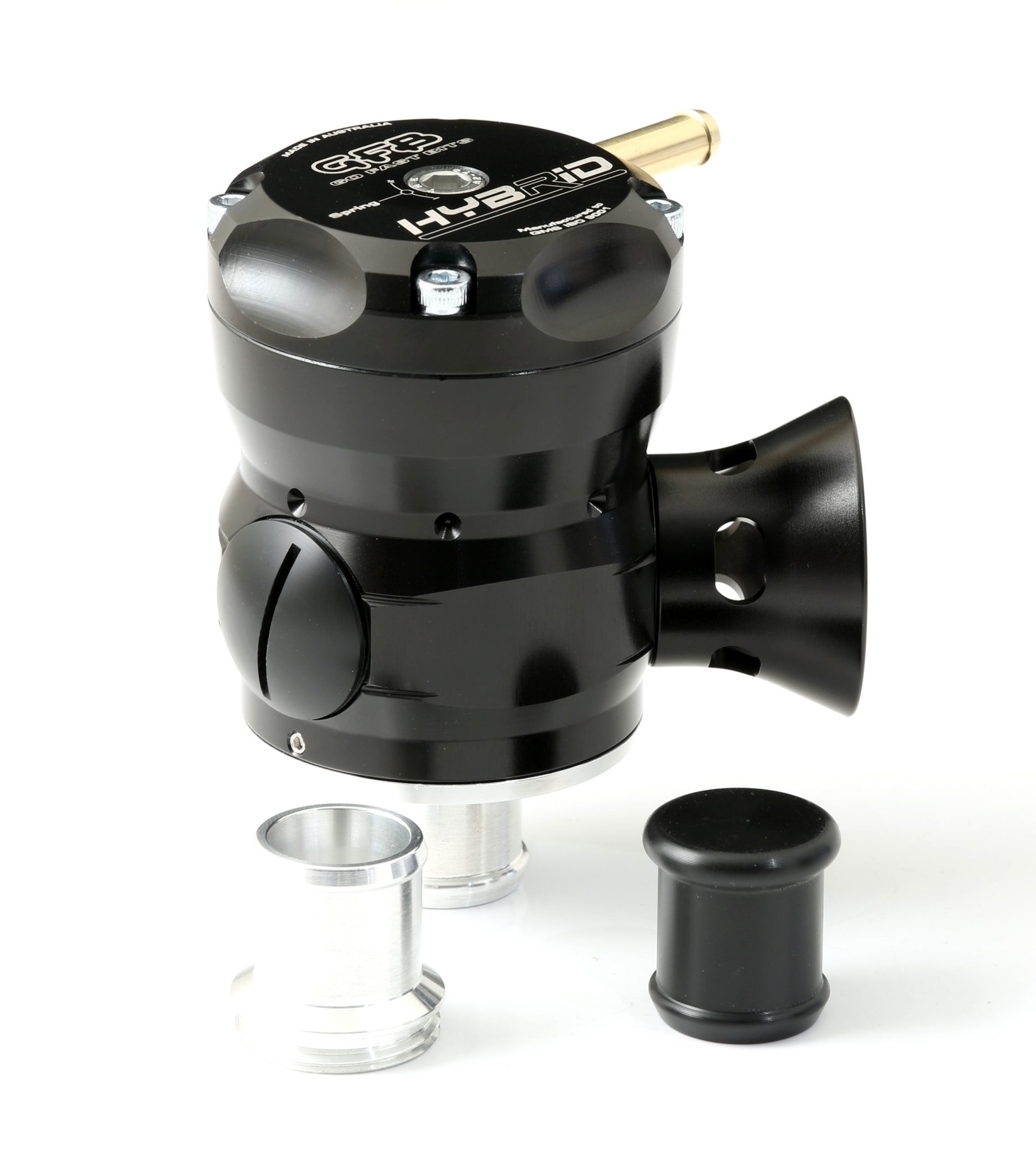 GFB Hybrid Dual Port BOV – Subaru WRX/STI (GC8) MY94-96 / Toyota Supra (JZA80) / Ford Laser/TX3 (BF/BG) – 20mm