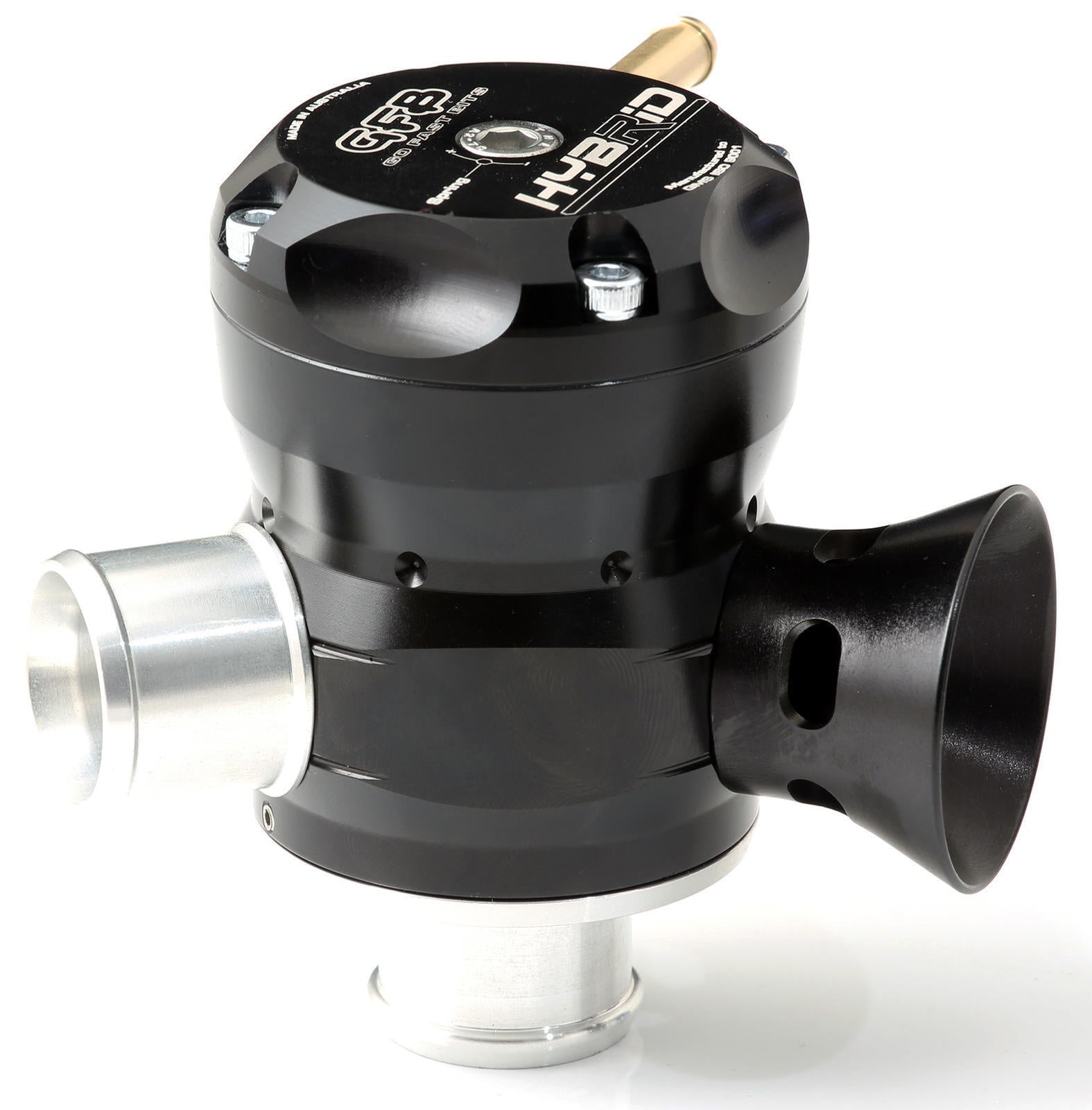 GFB Hybrid Dual Port BOV – Ford Falcon XR6T (BA/BF/FG) / Audi TT (8N) A3 (8L) A4 (B5/B6) / Volkswagen Golf GTI (Mk4) – 25mm