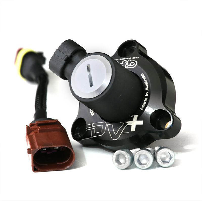 GFB DV+ Diverter Valve w/Integrated Solenoid – Audi A3/S3 (8P/8V)/VW Golf GTI (Mk5/Mk6/Mk7)/Skoda Octavia (Mk2/Mk3) – EA113/EA888
