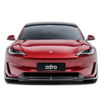 Carbon Fiber Front Lip for Tesla Model 3 Highland Performance 2024+
