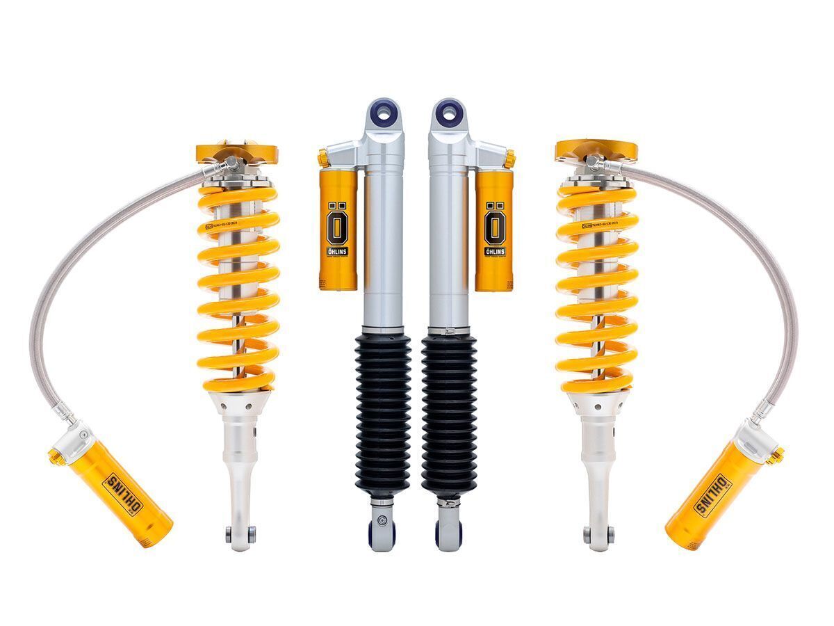 Ohlins Adventure 2 Way adjustable shocks Toyota Hilux 2015-22 AN120/AN130