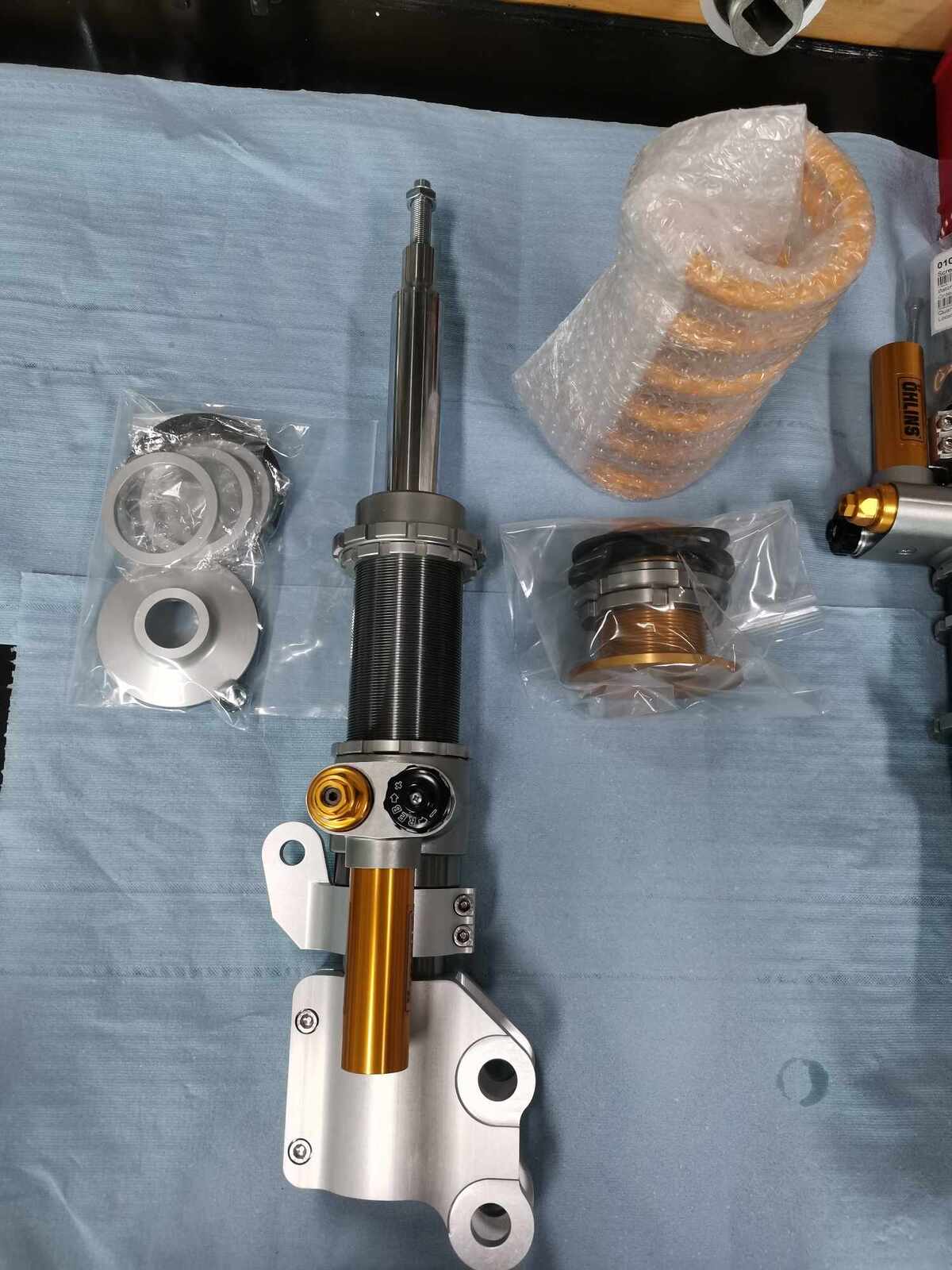 Öhlins Toyota Yaris GR TTX 2 way adjustable Trackday Coilovers