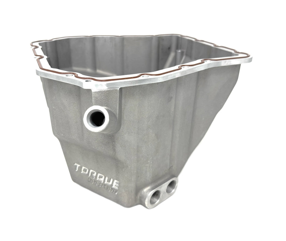 Torque Solution V2 HD Oil Pan w/ Race Baffle Subaru EJ