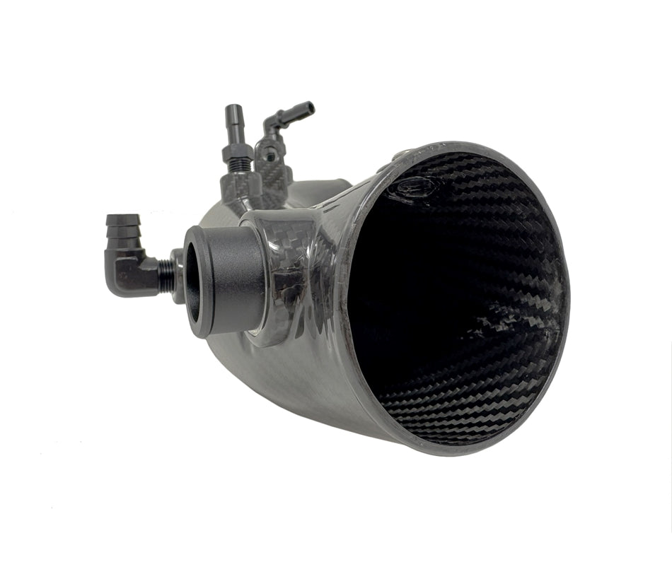 Torque Solution HD Turbo Inlet Pipe: Subaru WRX 02-07, STI 04-21 – Carbon Fiber – OEM / 2.4" Turbo Inlet