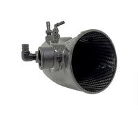 Torque Solution HD Turbo Inlet Pipe: Subaru WRX 02-07, STI 04-21 – Carbon Fiber – OEM / 2.4" Turbo Inlet