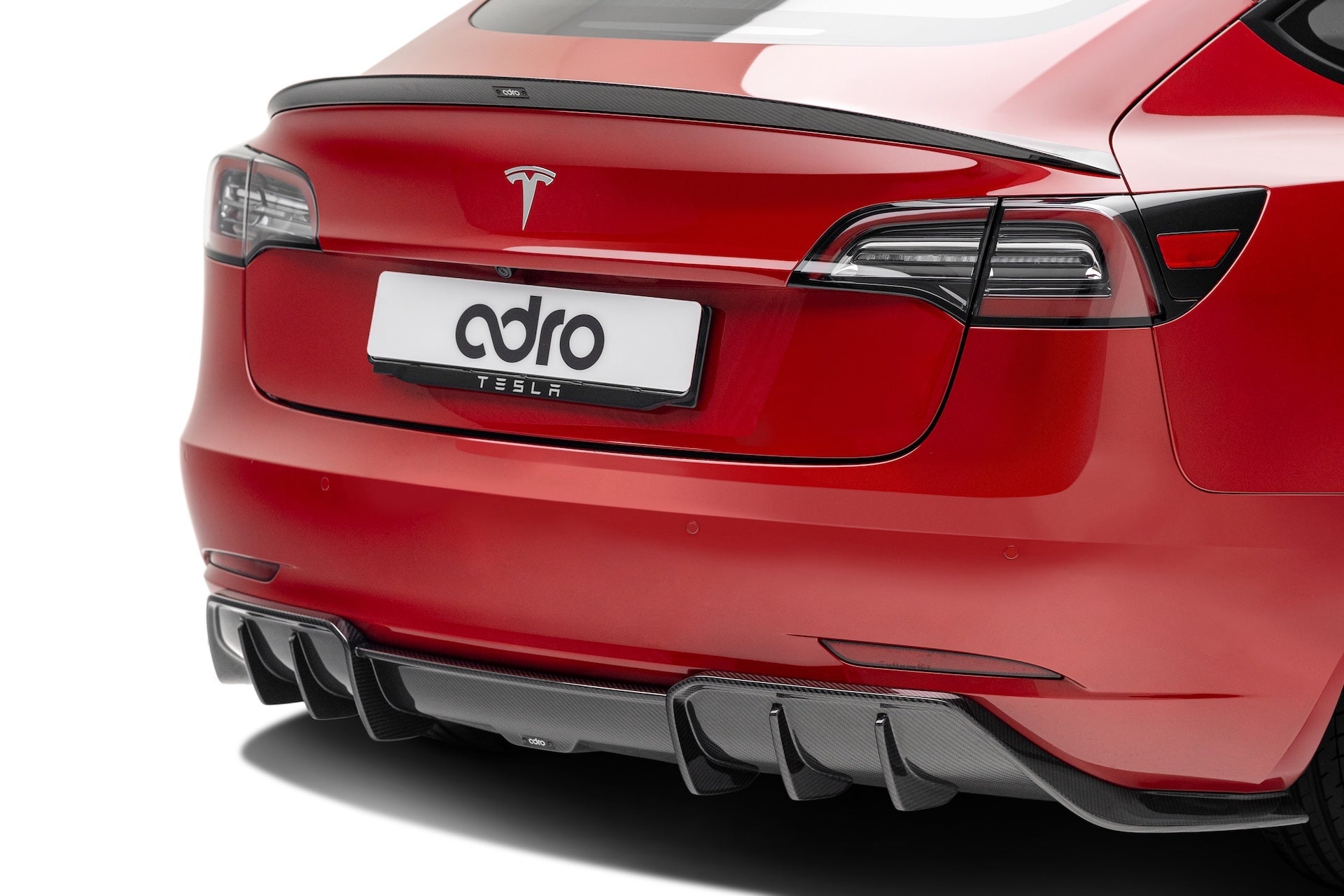 Tesla Model 3 Carbon Fiber Full Body Kit V1 2019-2023