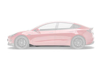 Tesla Model 3 Dry Carbon Fiber Side Skirts V1 2019-2023