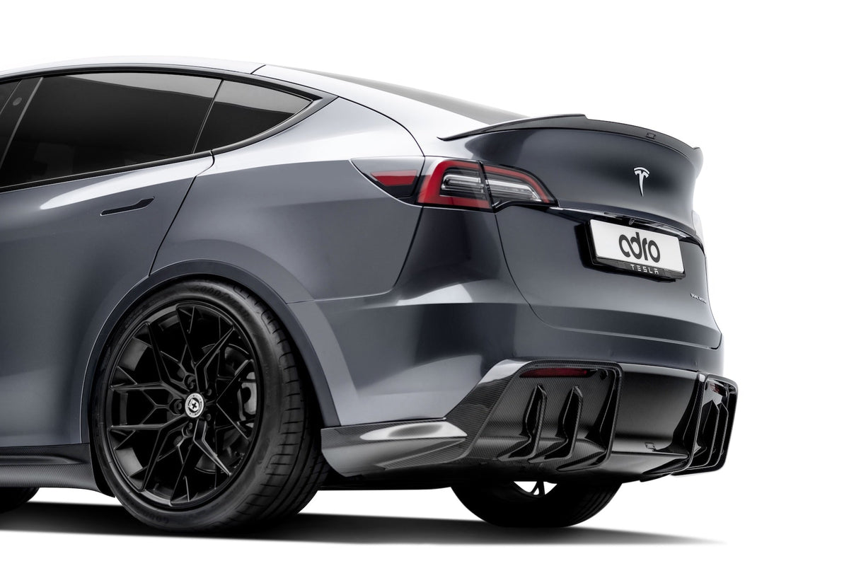 Tesla Model Y V1 Dry Carbon Fiber Spoiler 2022-2024