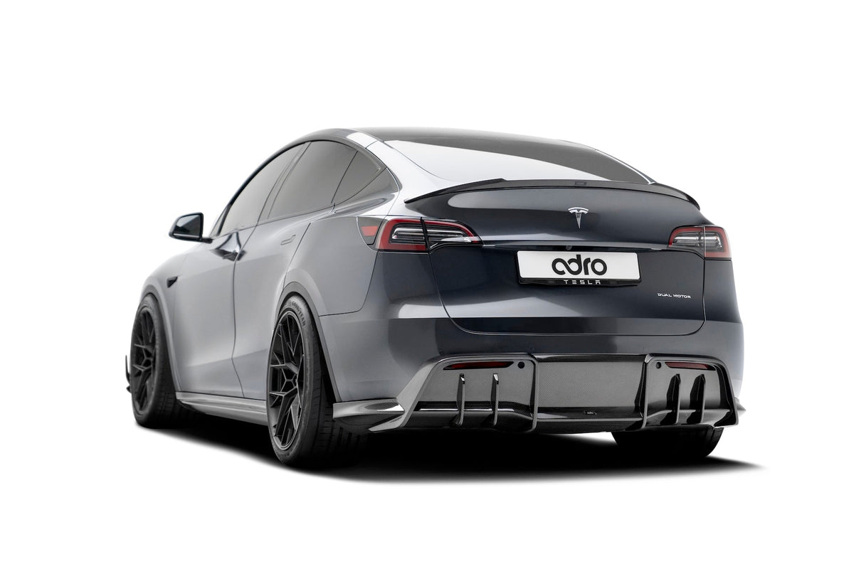 Tesla Model Y V1 Dry Carbon Fiber Spoiler 2022-2024