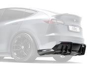 Tesla Model Y V1 Dry Carbon Fiber Rear Diffuser 2022-2024