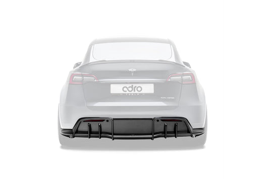 Tesla Model Y V1 Dry Carbon Fiber Rear Diffuser 2022-2024