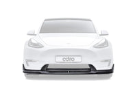 Tesla Model Y V2 Carbon Fiber Front Lip 2022-2024