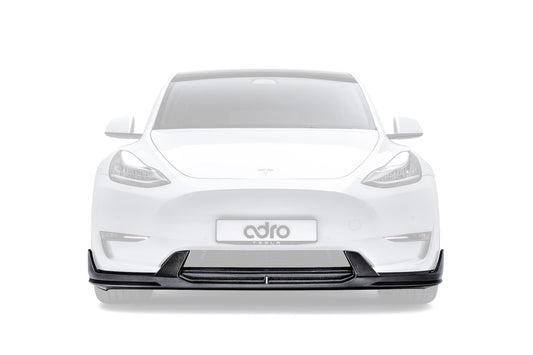 Tesla Model Y V2 Carbon Fiber Front Lip 2022-2024