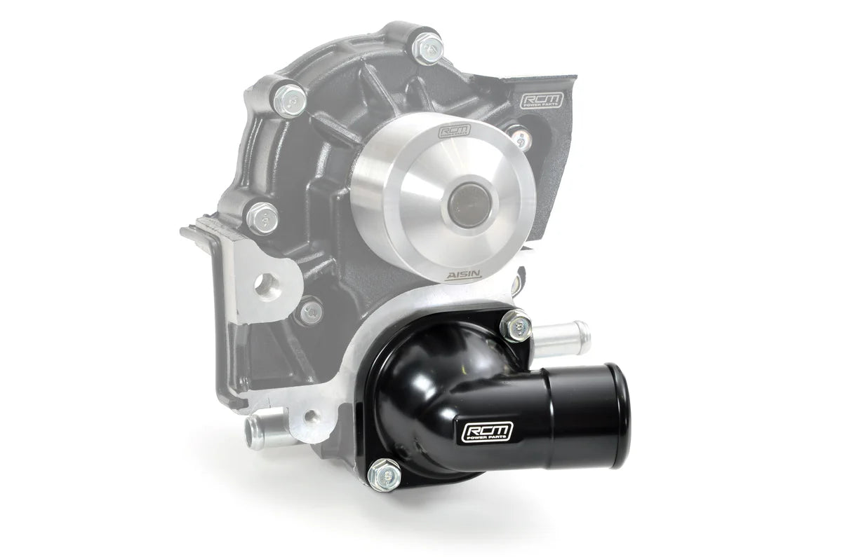 RCM Black Series Water Pump Thermostat Housing