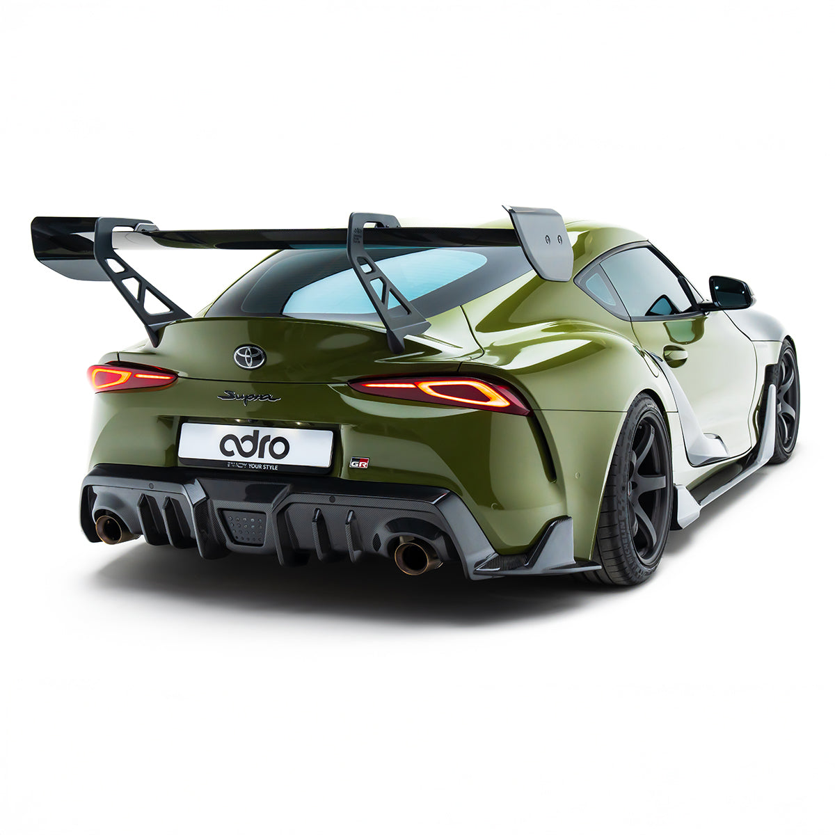 Toyota GR Supra AT-P1 Reverse Swan Neck Wing