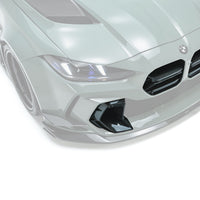 BMW G80 G81 M3/G82 G83 M4 Front Bumper Dry Carbon Fiber Grille & Duct Vents for ADRO V2 Front Bumper 2020+