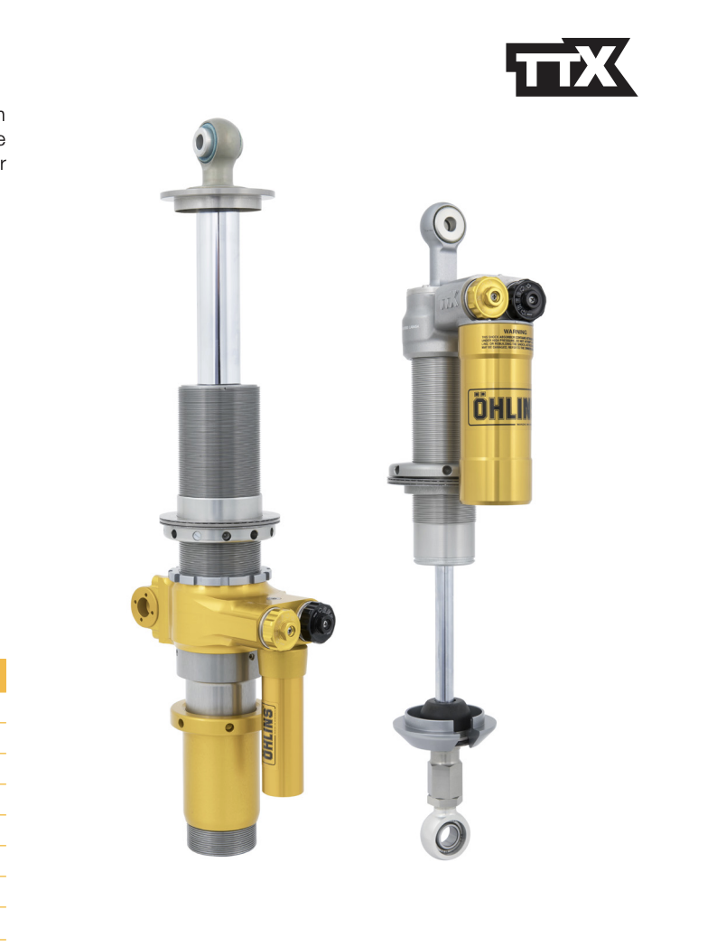 Öhlins Audi RS3/ Golf R, GTI Mk7, Mk8 TTX Shocks Set