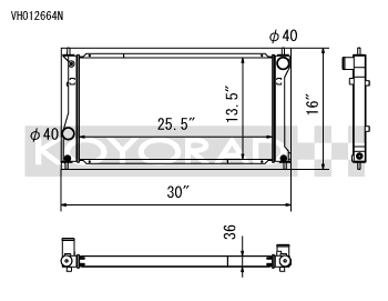Koyo Radiator- Subaru BRZ 2012+/Toyota 86+