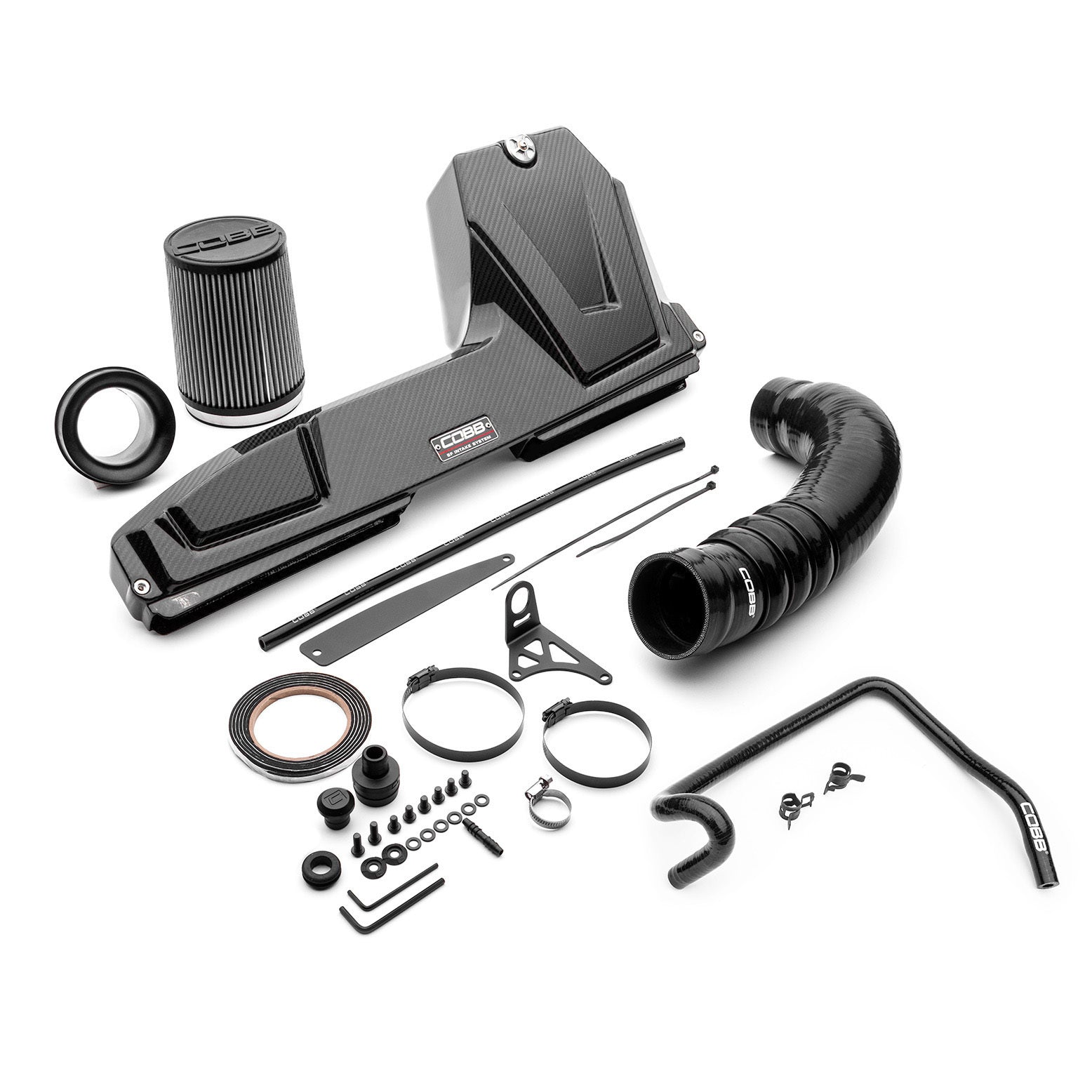 Cobb Tuning Stage 1+ Redline Carbon Power Package - Audi S3 8V/VW Golf R Mk7-7.5