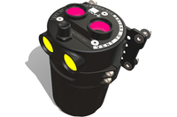 Radium 20-1772 competition catch can VTE configuration ports