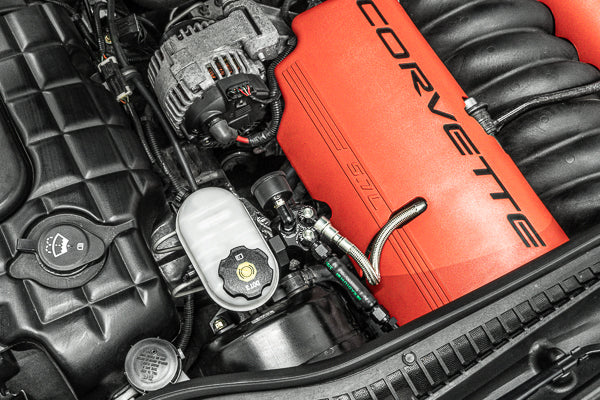 Radium 13-1467 FPR Mount, Chevrolet Corvette C7 (2014-2019) – installation, view 5