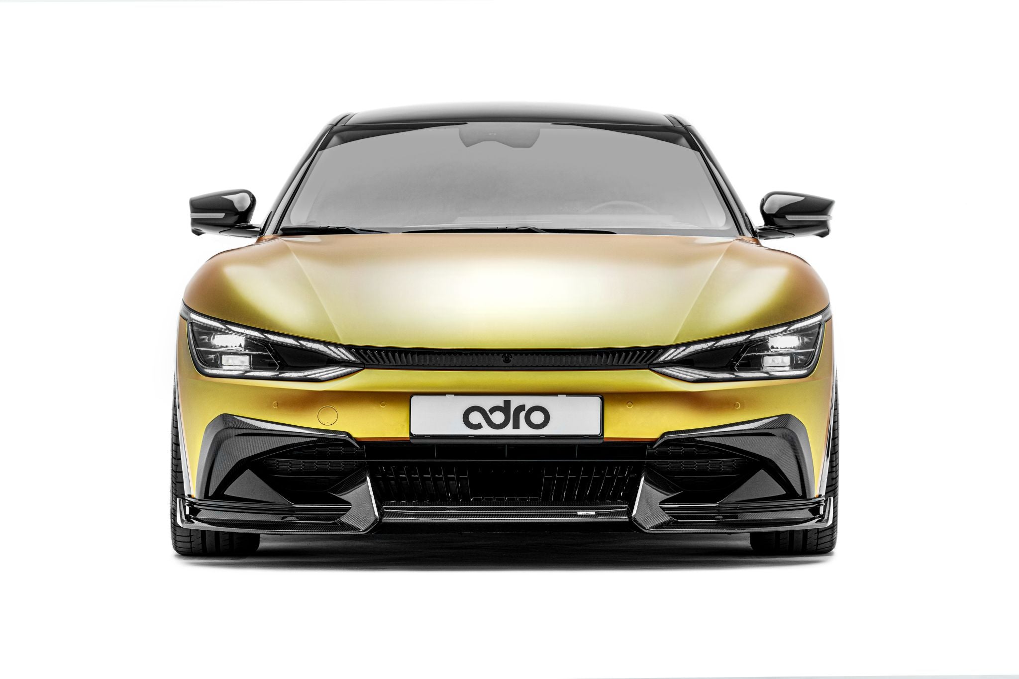 Kia EV6 Air Carbon Fiber Front Air Duct & Front Lip 2023+