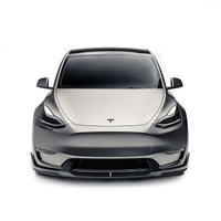 Tesla Model Y V2 Carbon Fiber Front Lip 2022-2024