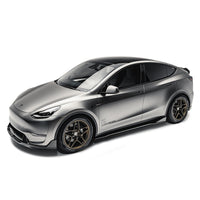 Tesla Model Y V2 Carbon Fiber Side Skirts 2022-2024
