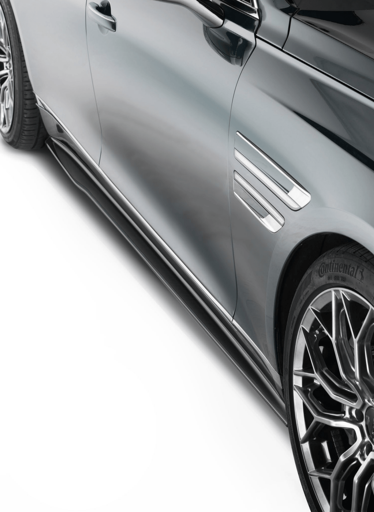 Genesis G80 (RG3) Carbon Fiber Side Skirts V2 2021+